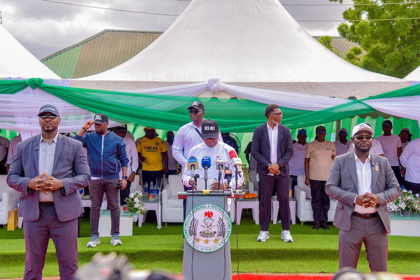 CGC Adeniyi Urges Discipline, Teamwork as Customs Police Unit Wins Zone ‘A’ Games