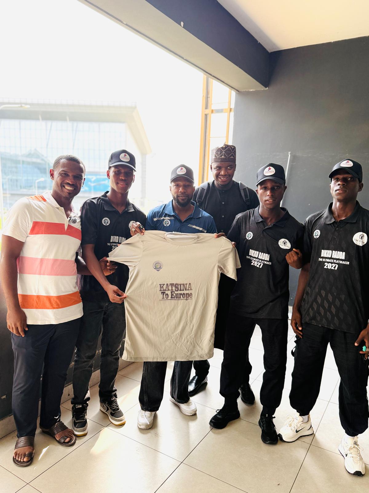 Eight Katsina Football Academy Players Depart for Training in Belarus