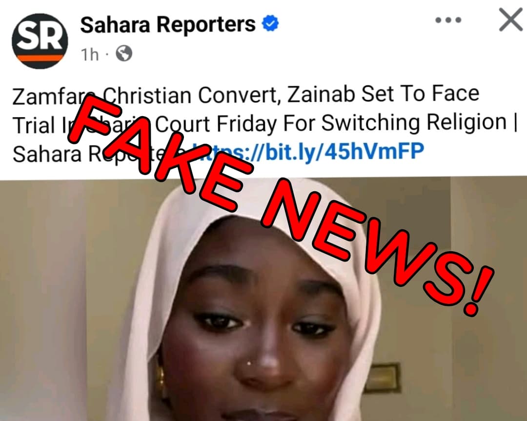 Babu Wata Matar Da Aka Gurfanar Saboda Wai Ta Zama Kirista, Inji Gwamnatin Zamfara