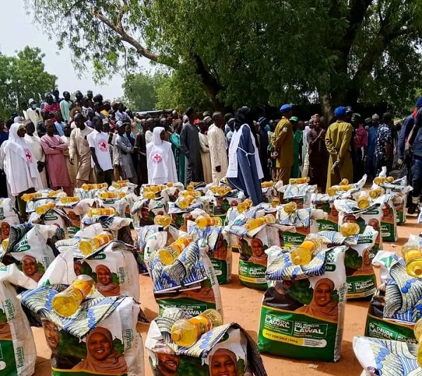 Zamfara First Lady Flags Off 50,000 Ramadan Food Packages