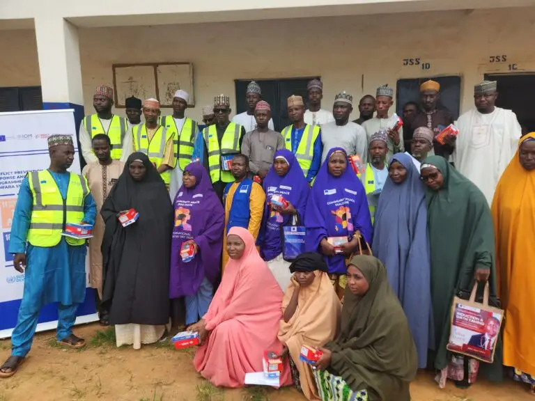 IOM Boosts Community Security Network in Katsina, Donates Communication Gadgets to Strengthen Early Warning System