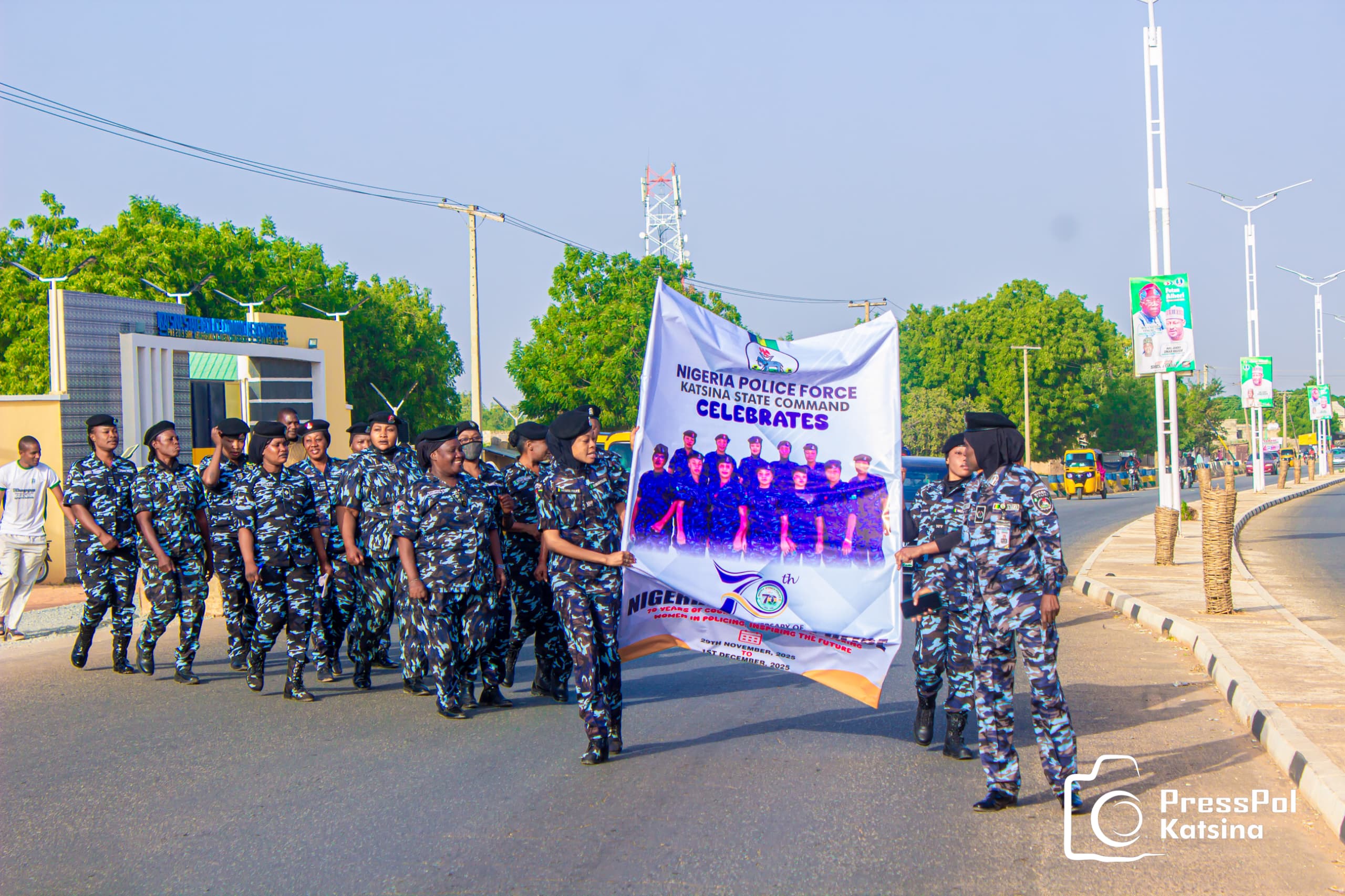 Katsina Police Mark 70 Years of Women in Policing