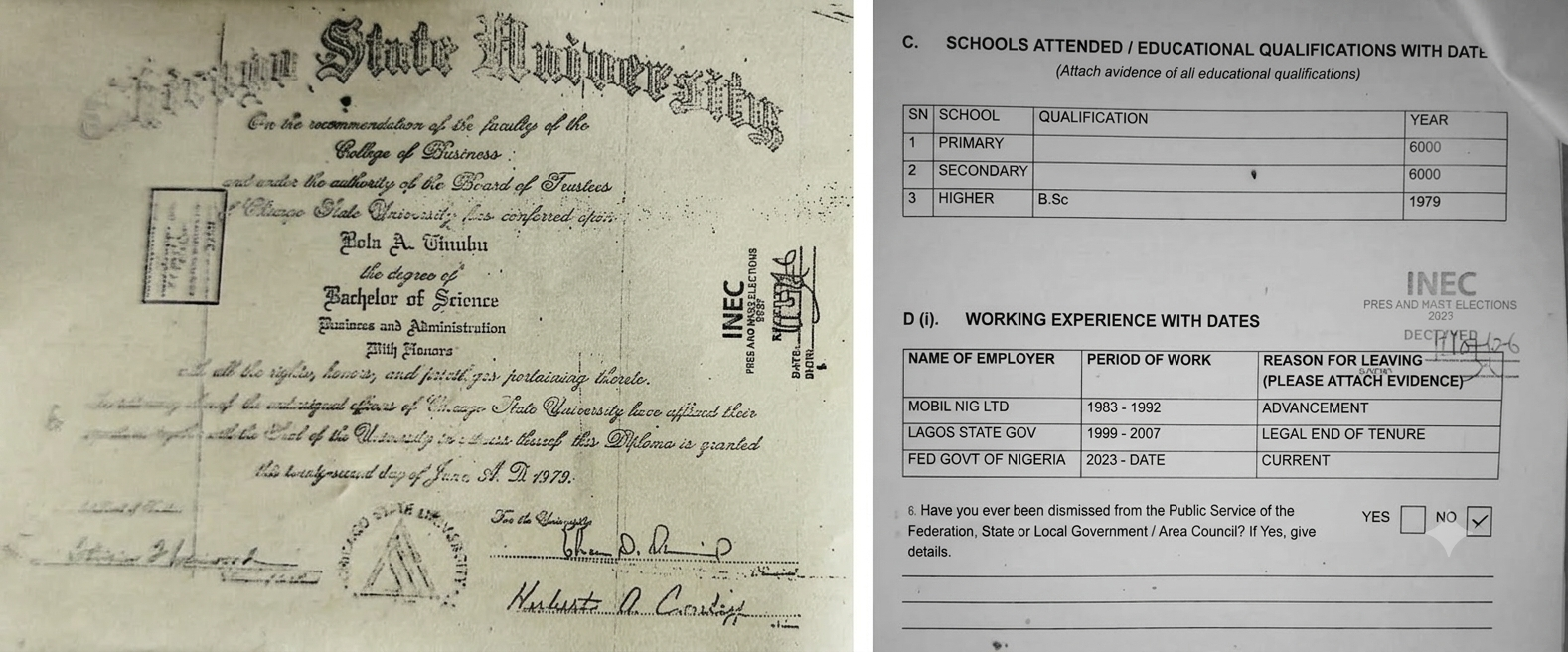 2027 Firestorm: Tinubu’s Missing School Certificates Trigger Fresh Credibility Questions as Public Demands Answers