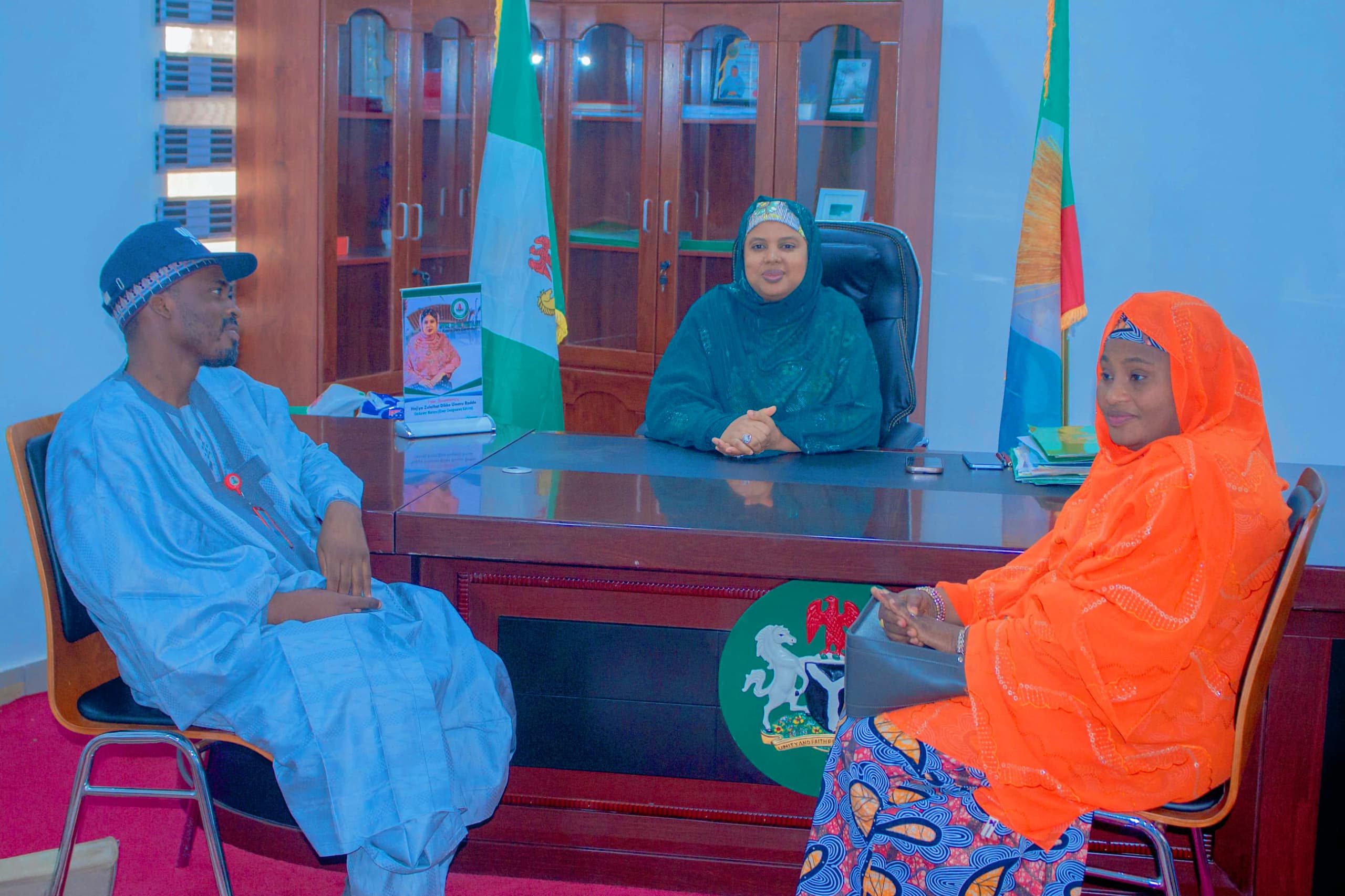 Kungiyar Dikko Project Movement Ta Kai Ziyarar Ta'aziyya Ga Uwargidan Gwamnan Katsina