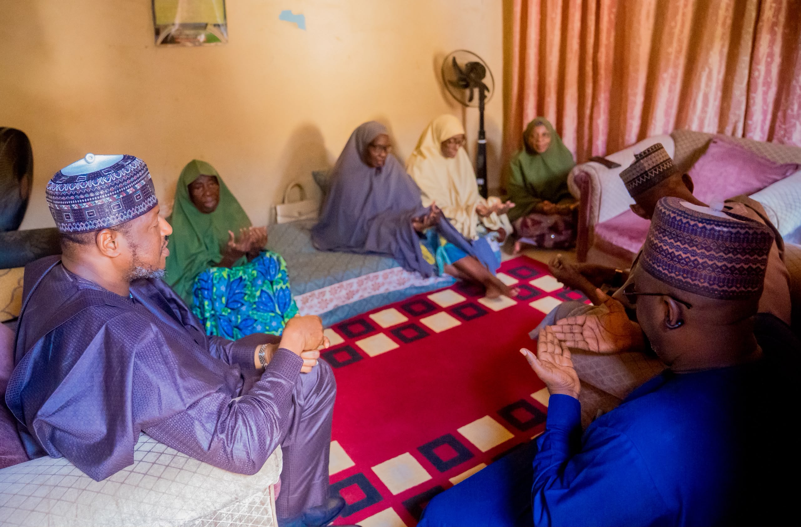 Governor Radda Pays Condolence Visit to Family of Late Hajiya Rabi Ahmadu Coomassie