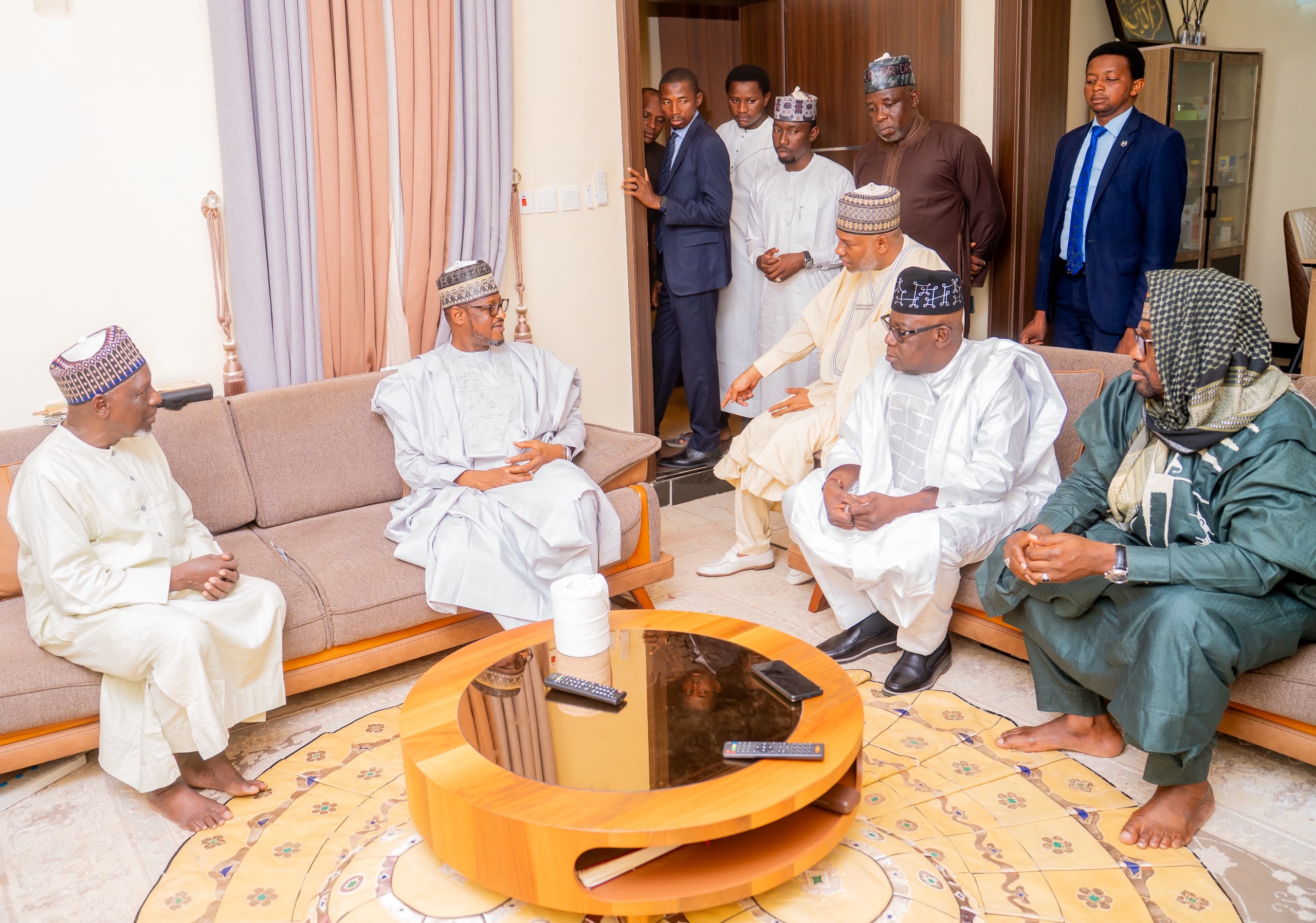 Governor Radda Condoles Father of Late President Buhari's PA, Sabi'u Tunde