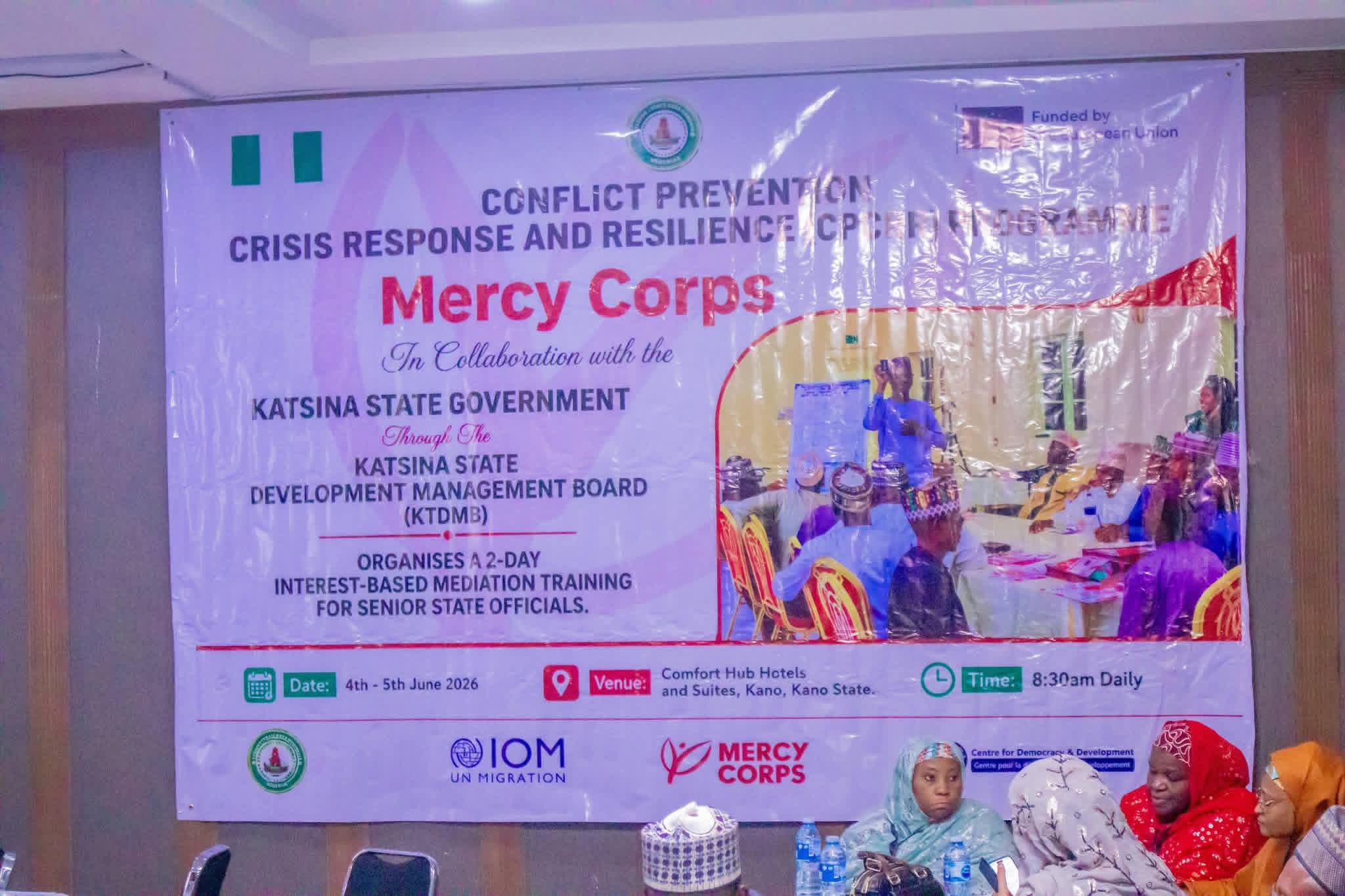 Mercy Corps, Katsina Government Train Senior Officials on Conflict Prevention and Mediation