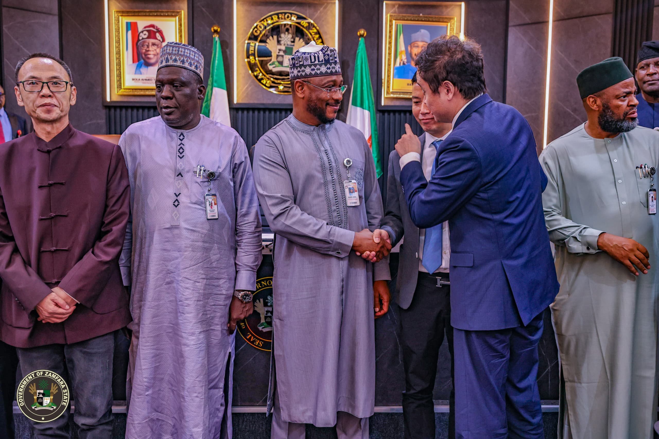 GWAMNA DAUDA LAWAL YA HAƊA KAI DA KAMFANONIN KASAR SIN DON HABAKA TSARO, NOMA, SUFURI DA HAƘAR MA'ADANAI