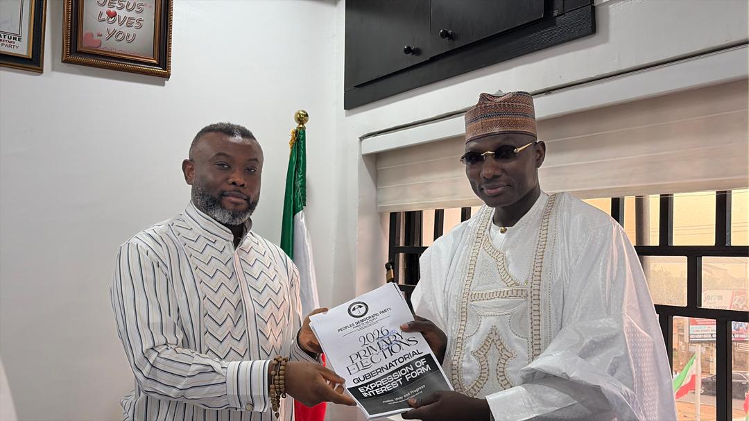 Lado Danmarke Submits Katsina Governorship Nomination Form