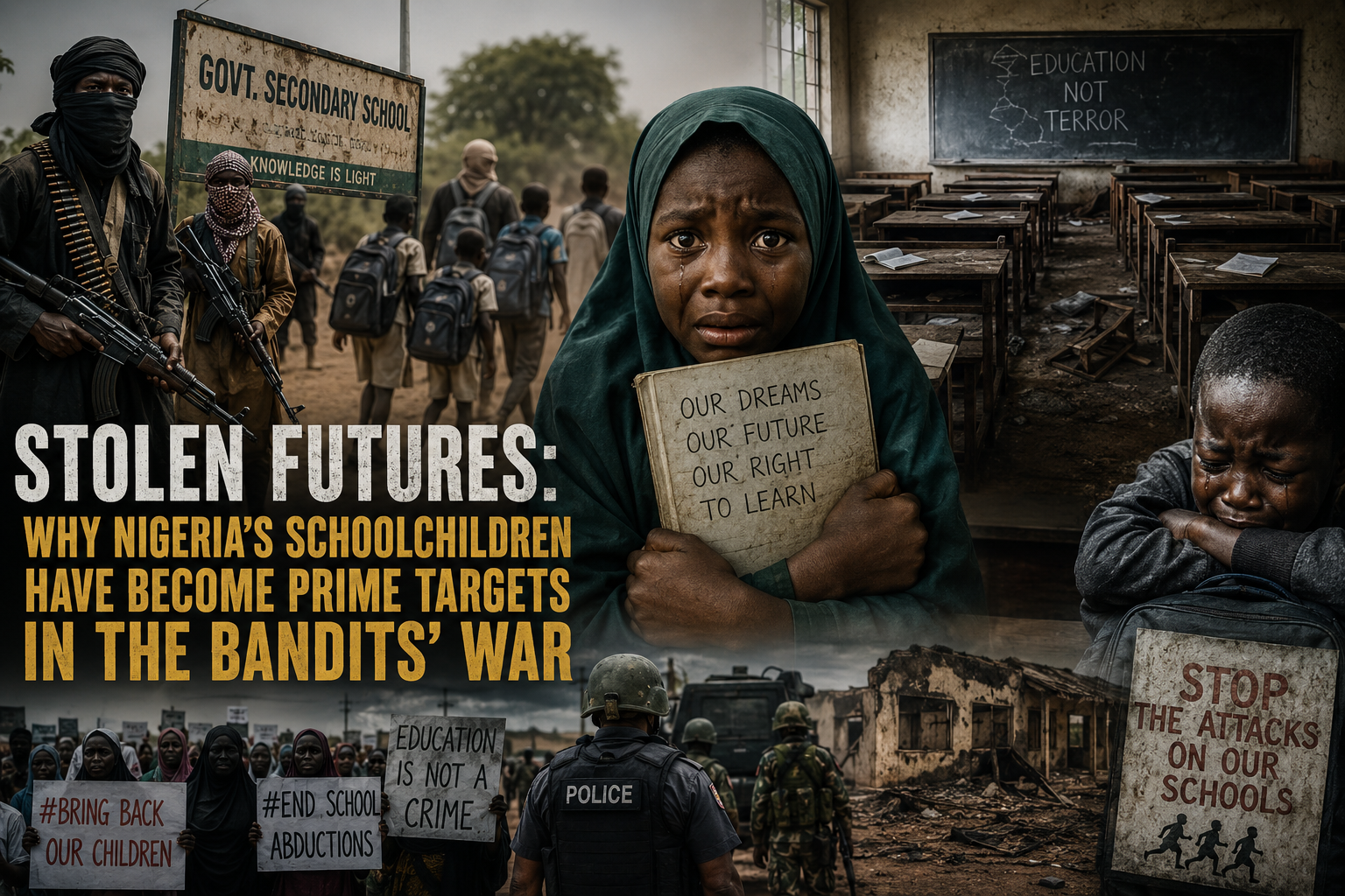 Stolen Futures: Why Nigeria’s Schoolchildren Have Become Prime Targets in the Bandits’ War