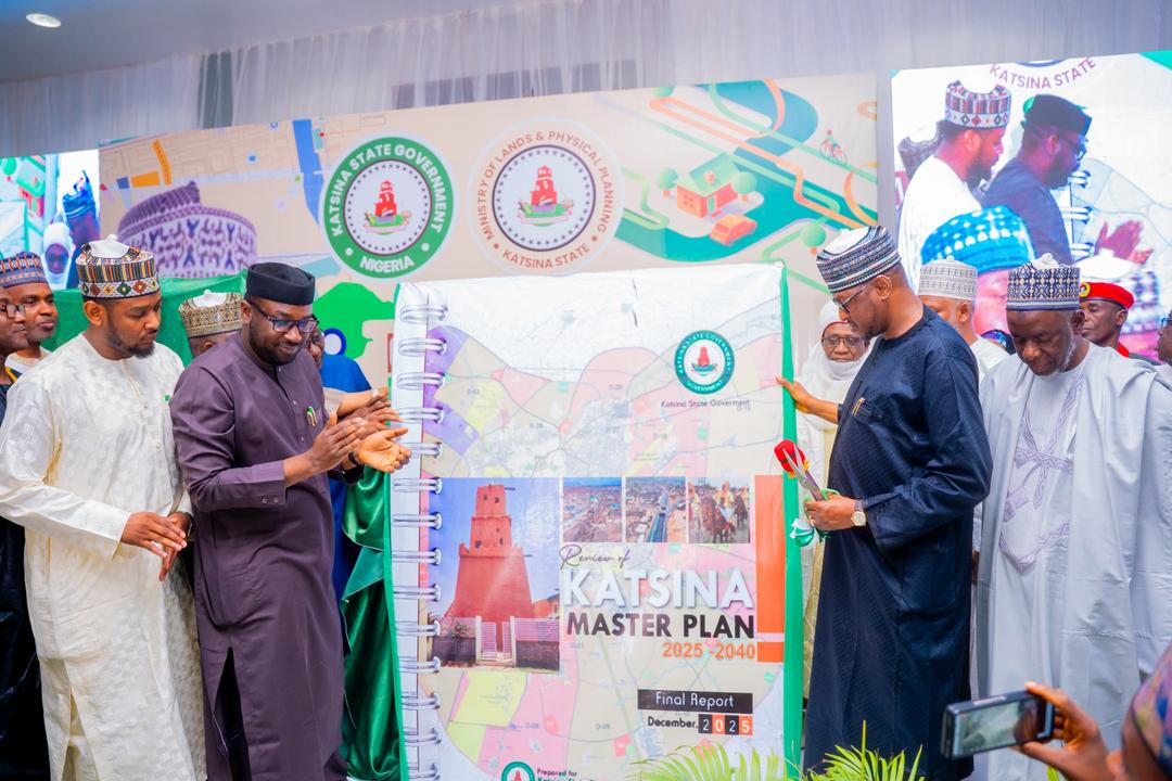 Governor Radda Unveils Katsina, Daura and Funtua 2025–2040 Masterplans