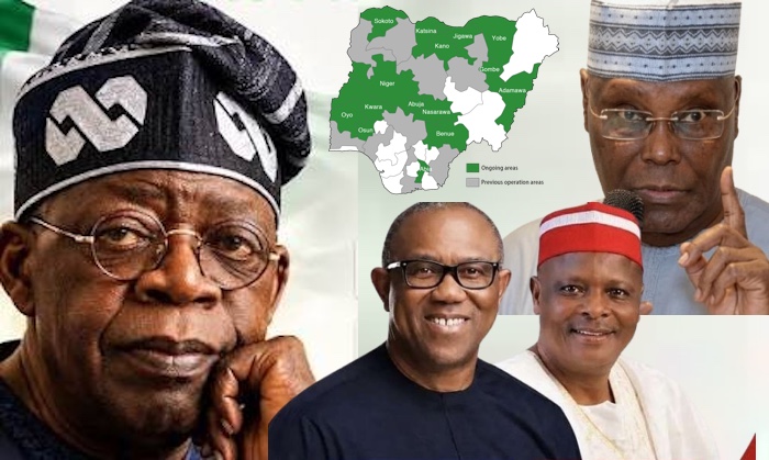 2027: Atiku’s Northern Edge, Tinubu’s Power Brokers and Obi’s Voters Set for a Fierce Northern Showdown