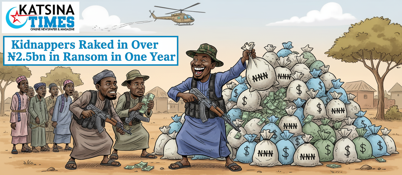 SBM Report: Kidnappers Raked in Over ₦2.5bn in Ransom in One Year