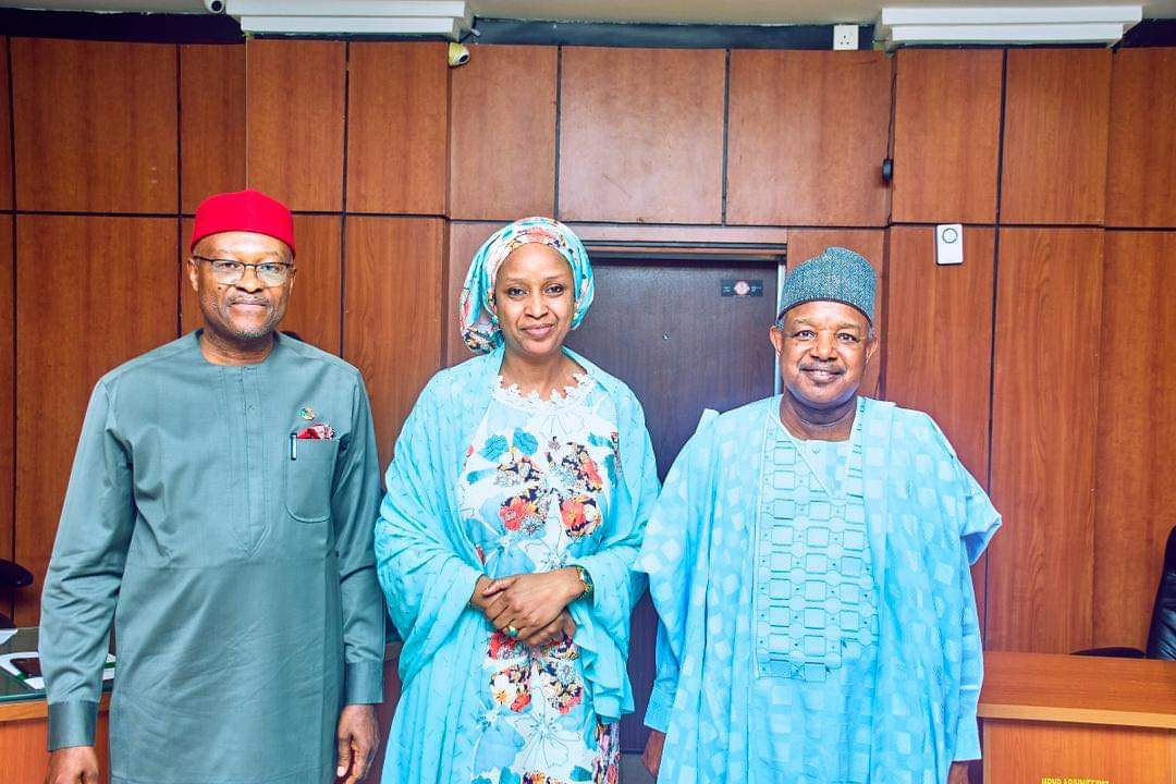 "Collaborating for Presidential Priorities: My Meeting with Hadiza Bala Usman" -Dr. Bagudu