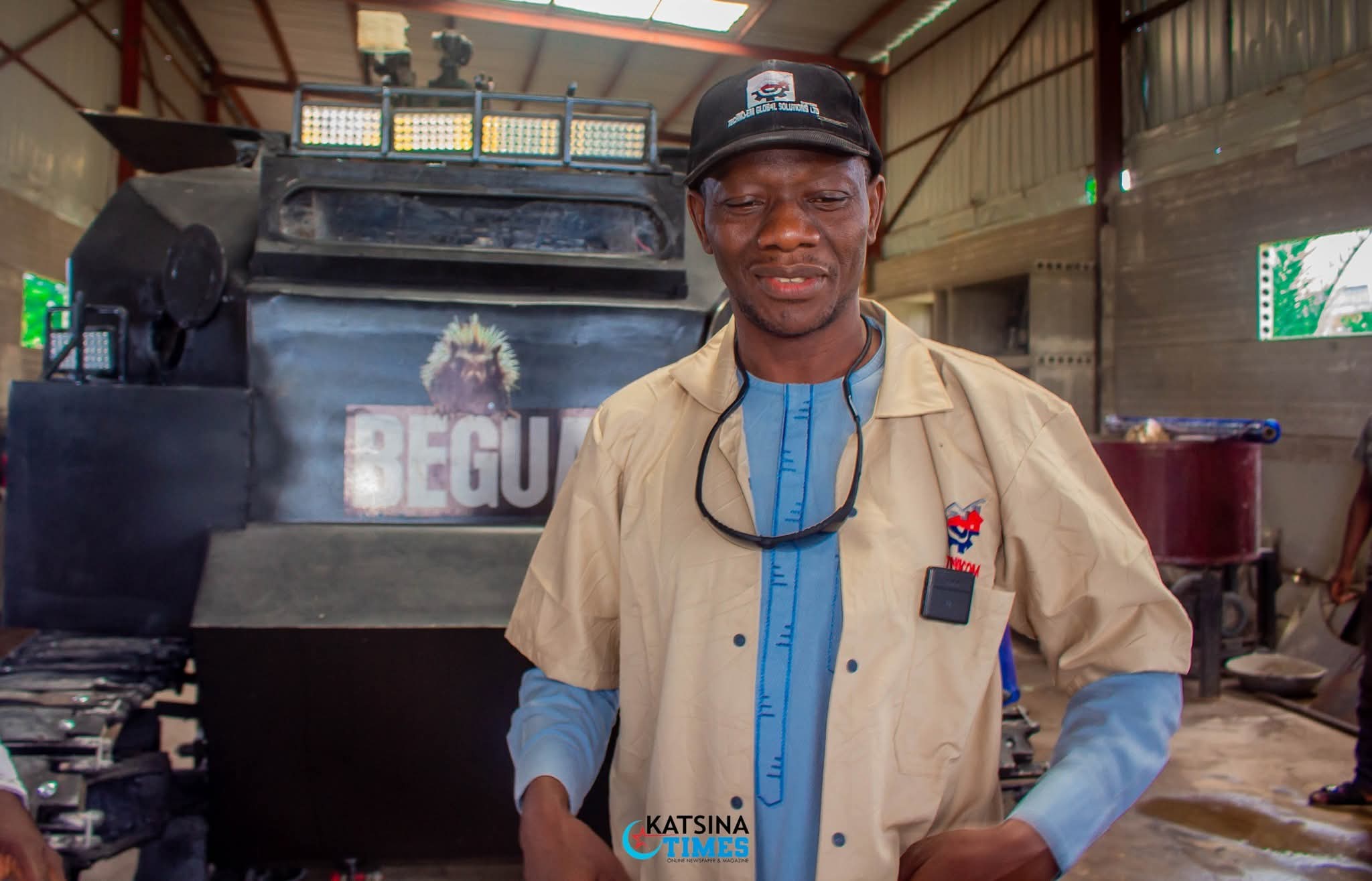 Injiniya a Katsina Ya Kera Motar Sulke “Begua” Don Kare Al’umma