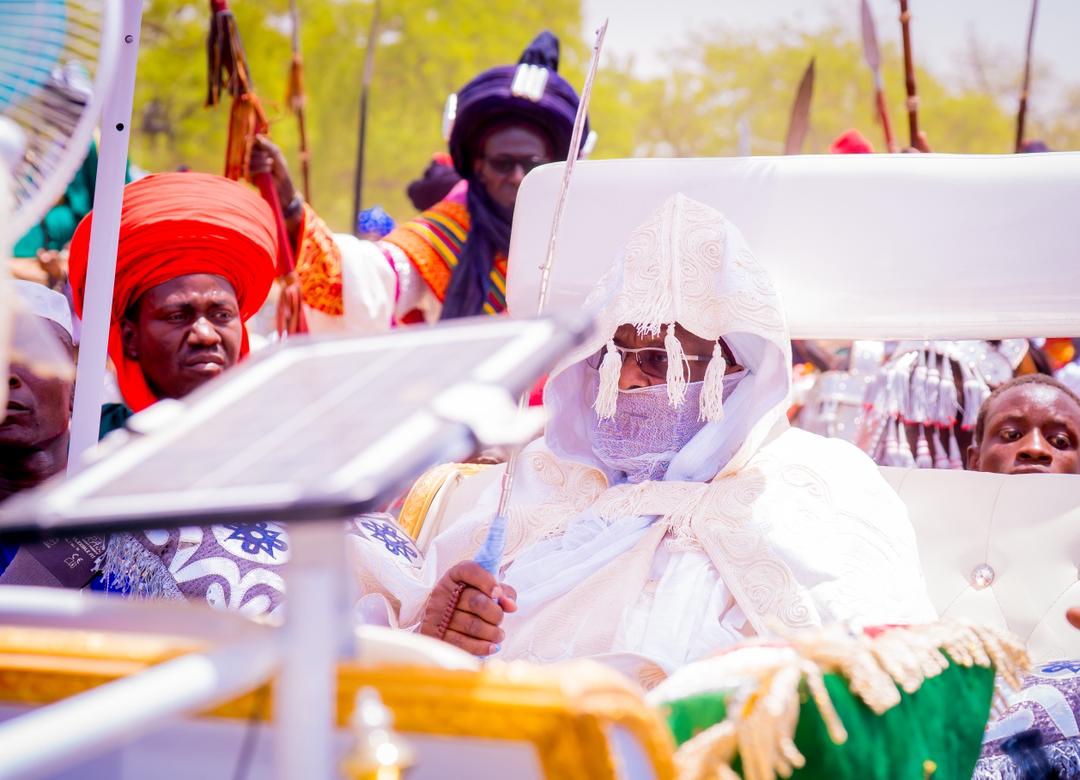 KTSG Delegation Graces Sallah Durbar, as District Heads Pay Homage to Emir