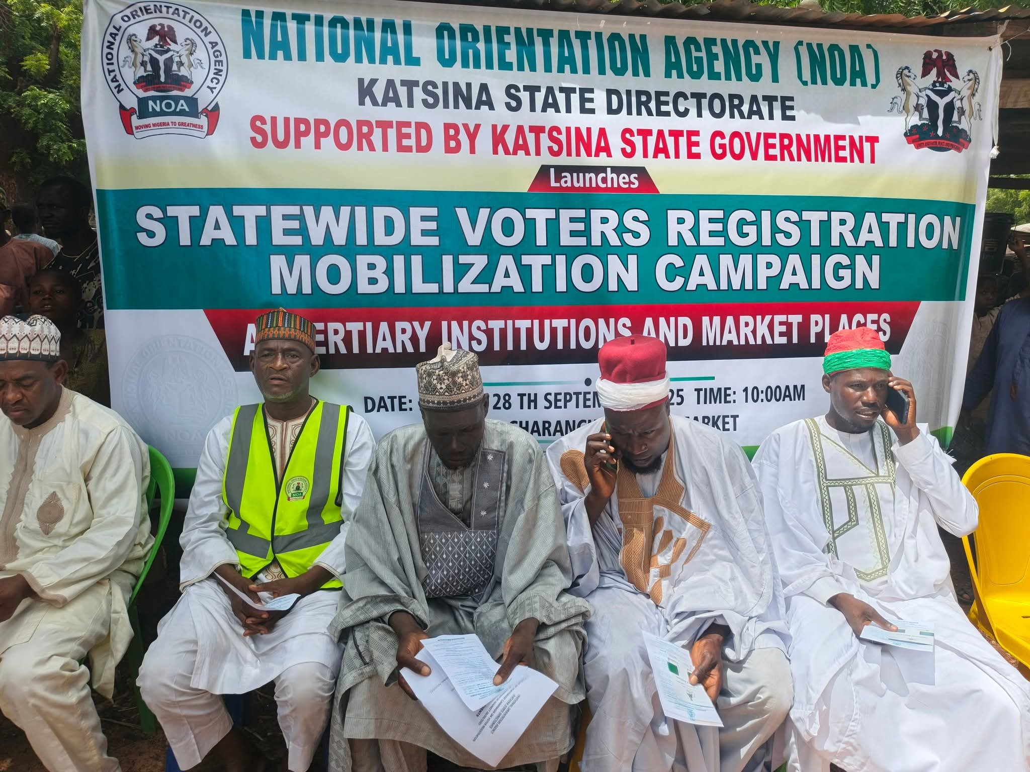 NOA Ta Kaddamar da gangamin Wayar da Kan Rijistar Masu Kada Kuri’a a Kasuwar Charanci